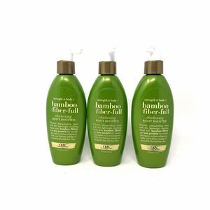 (3) OGX BAMBOO FIBER FULL THICKENING ROOT BOOST 6 FL. OZ. BOTTLE